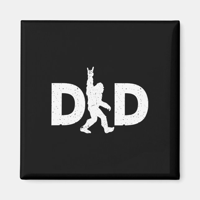 Bigfoot Fars dag Magnet (Framsidan)