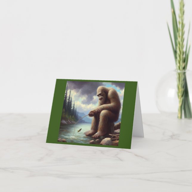 Bigfoot-fiske Kort (Framsida)