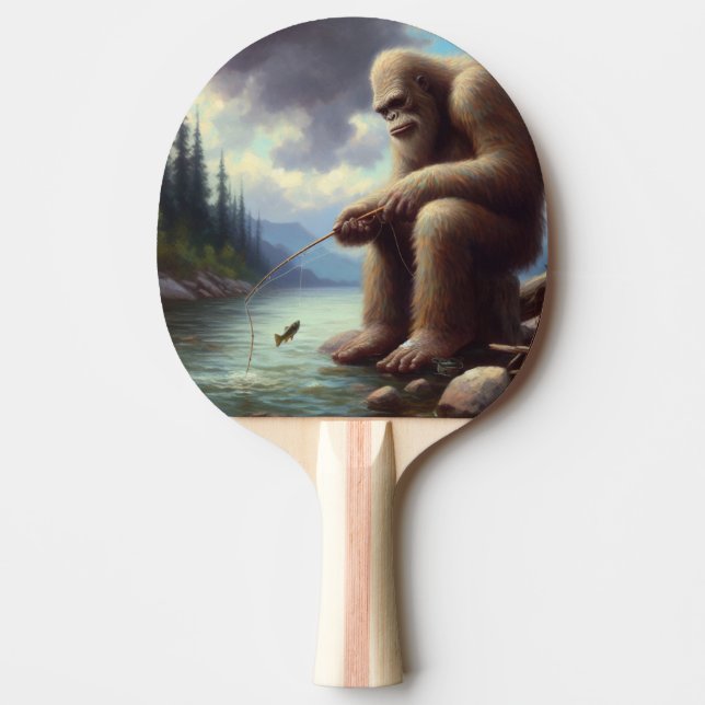 Bigfoot-fiske Pingisracket (Framsidan)
