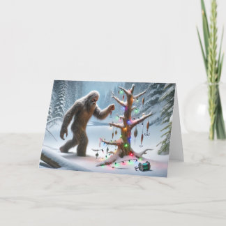 BIGFOOT FISKEUTFLYKT - JULGRAN HELGKORT
