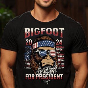 Bigfoot för ordförande Funny T Shirt