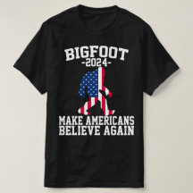 Bigfoot För President 2024 Rolig Bigfoot