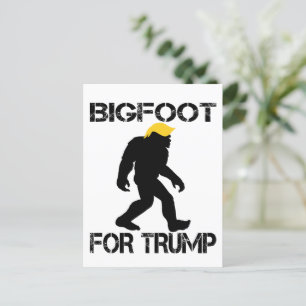 Bigfoot för trumman 2024 vykort