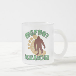Bigfoot forskare frostad glasmugg
