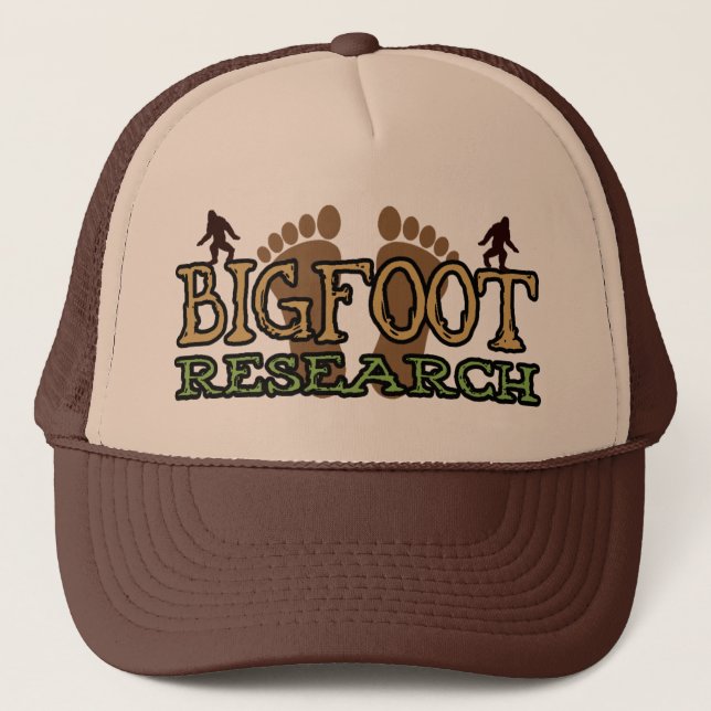 Bigfoot forskning truckerkeps (Framsida)