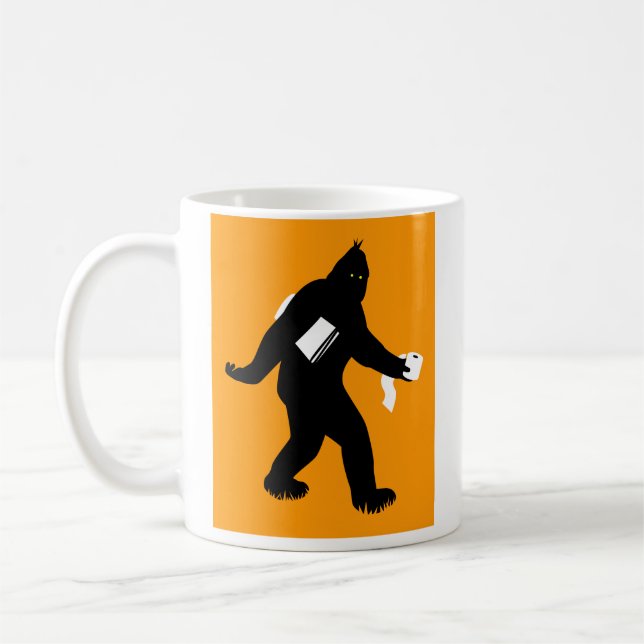 Bigfoot förvånade kaffemugg (Vänster)