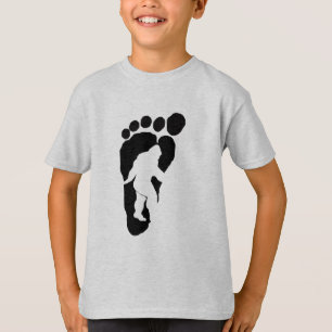 Bigfoot fotspår tröja