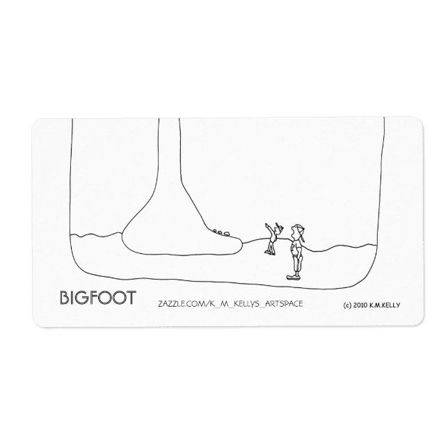 BIGFOOT FRAKTSEDEL (Framsidan)