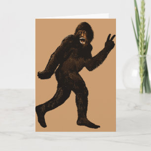 Bigfoot fred helgkort