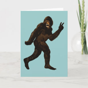 Bigfoot-Fredstecken Kort