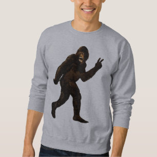 Bigfoot fredstecken lång ärmad tröja