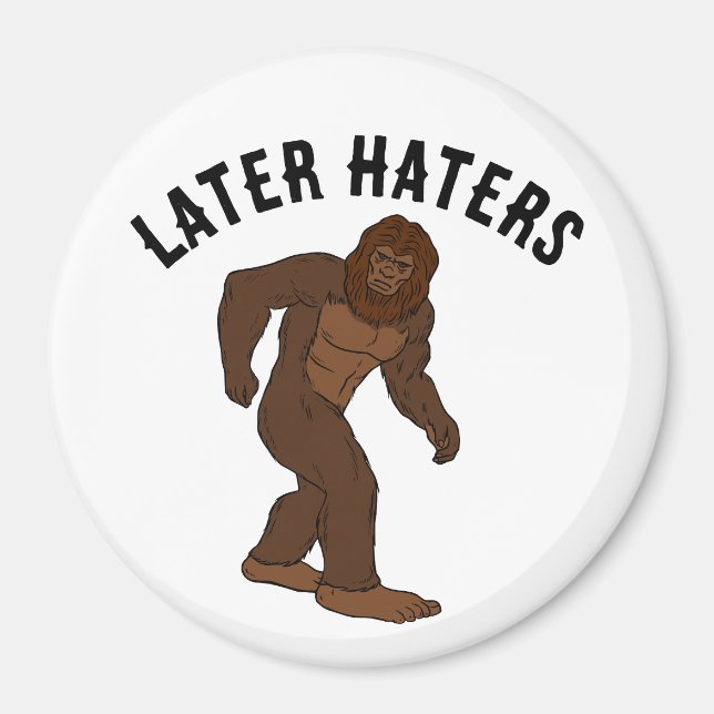 BIGFOOT FUNNY MAGNET (Framsidan)