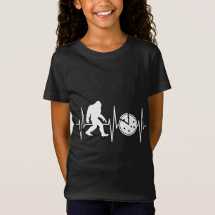 Bigfoot Funny Pizza Älskare Cryptid Cryptozoolog T Shirt