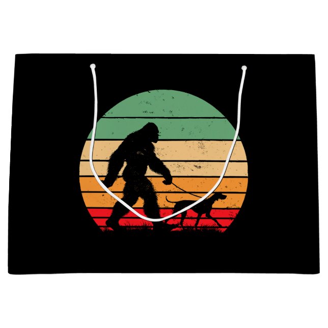 Bigfoot Gående Tysk Korthårig Pointer Hund Vin (Framsidan)