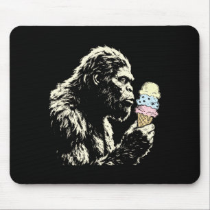 Bigfoot Glassis Rolig Sasquatch Vintage Sommar Musmatta