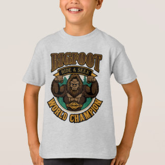 Bigfoot Göm och Seek Champion Boys T-Shirt