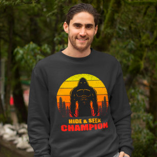 Bigfoot Gömmare Och Sök Mästare Roligt Present  Lång Ärmad Tröja