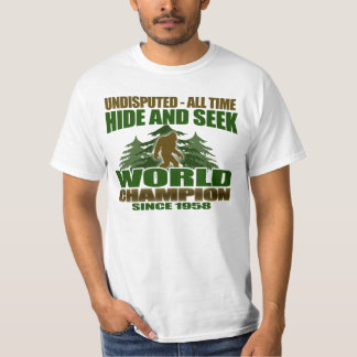 Bigfoot Gömmer och Seek World Champion Tee