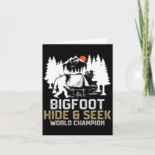 Bigfoot Gömmer och söker världsmästerskapet på den Kort