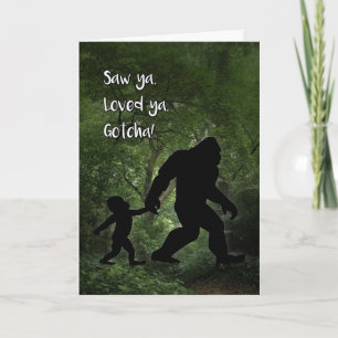 Bigfoot Gotcha Day for Adoption of Son Kort