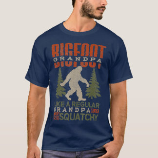 Bigfoot Grandpa Regular Grampy Sasquatch Manar T Shirt