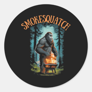 Bigfoot Grilling Sasquatch Pitmaster Grill Bbq Smo Runt Klistermärke