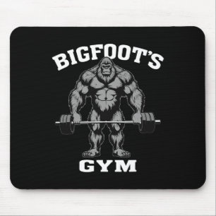 Bigfoot Gym Funny Sasquatch Bodybuilding Weightlif Musmatta