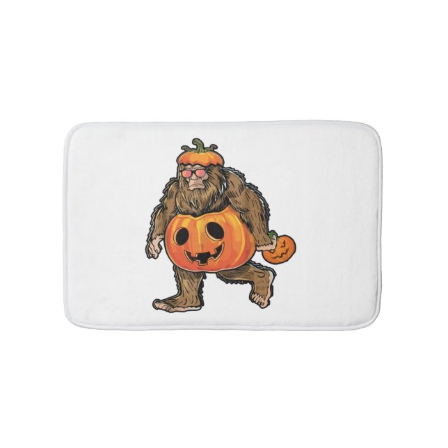 Bigfoot Halloween Pumpkin halloween Badrumsmatta (Framsidan)