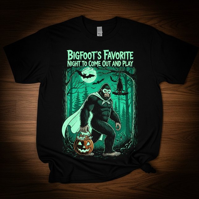 Bigfoot Halloween T-Shirt | Funny Sasquatch Quote  (Skapare uppladdad)