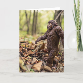 Bigfoot hälsningkort | Sasquatch Kort