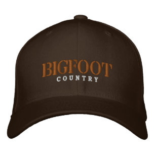 Bigfoot Hat Broderad Keps