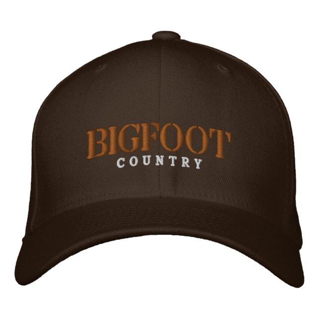 Bigfoot Hat Broderad Keps (Framsida)