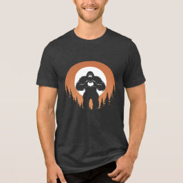 Bigfoot Heart Händer T Shirt