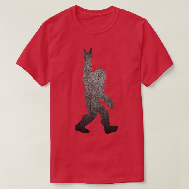 Bigfoot Heavy Metall T Shirt (Design framsida)