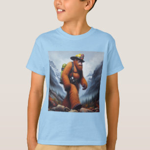 Bigfoot Hett Shot Fireman T Shirt