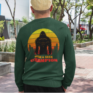 Bigfoot Hide and Seek-mästare T Shirt