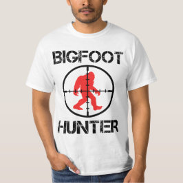 Bigfoot Hunter Funny Bigfoot Älskare T Shirt
