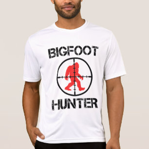 Bigfoot Hunter Funny Bigfoot Älskare T Shirt