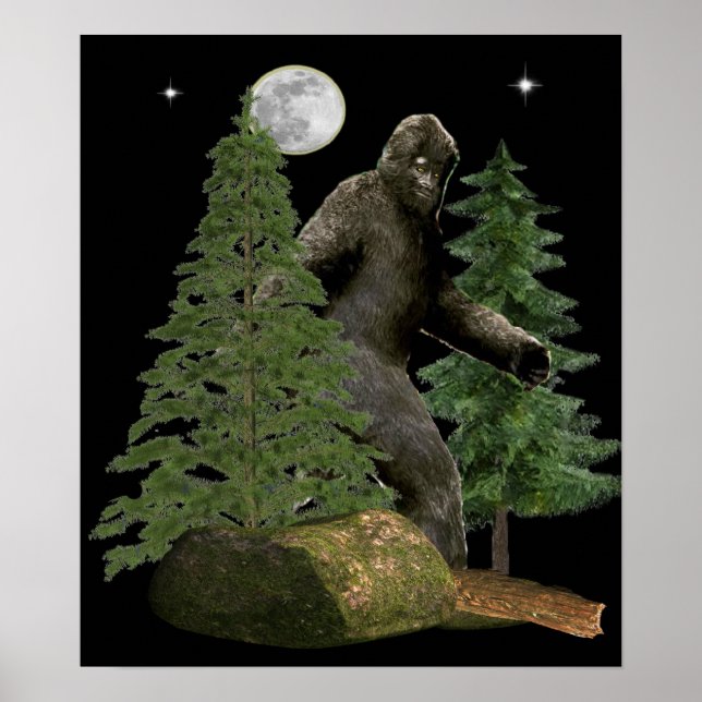 Bigfoot Hunter poster (Framsidan)