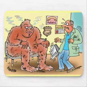 Bigfoot i den väntande rumtecknaden Mousepa för Musmatta