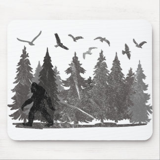 Bigfoot i Fores Sasquatch Yeti Musmatta
