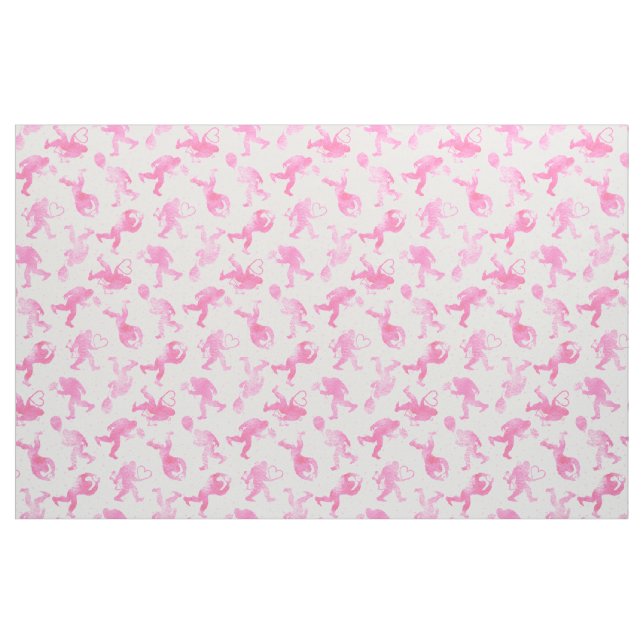 Bigfoot i Kärlek Tyg (Fat Quarter)