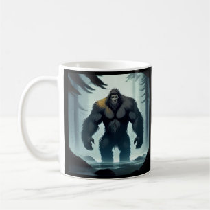 Bigfoot i Skogen Kaffemugg