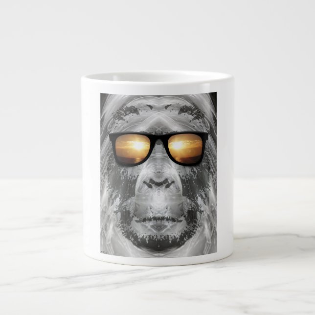 Bigfoot in Shades Jumbo Mugg (Framsidan)