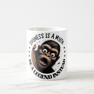 Bigfoot: Inga fler Shyness Kaffemugg
