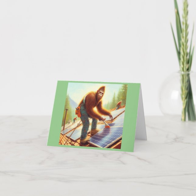Bigfoot-installationspaneler Kort (Framsida)
