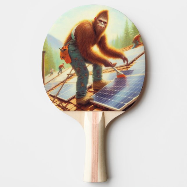 Bigfoot-installationspaneler Pingisracket (Framsidan)
