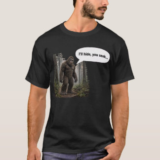 Bigfoot - "Jag gömmer, du söker..." T-Shirt