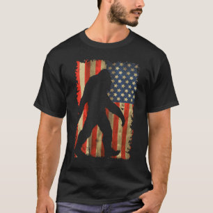 Bigfoot, jag tror Sasquatch American Silhouette T Shirt