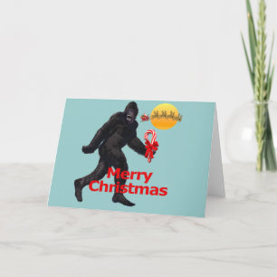 Bigfoot-jul Helgkort